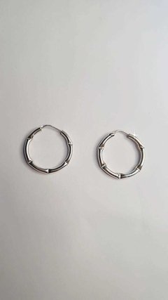 Argola amassadinha n °02