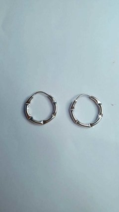 Argola amassadinha n° 01
