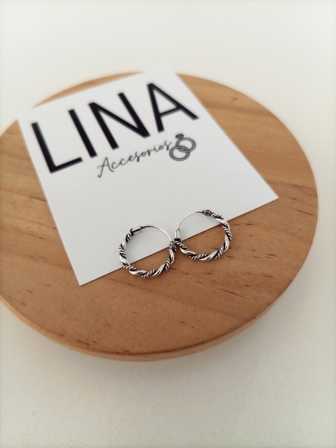 Argollitas Trenzadas