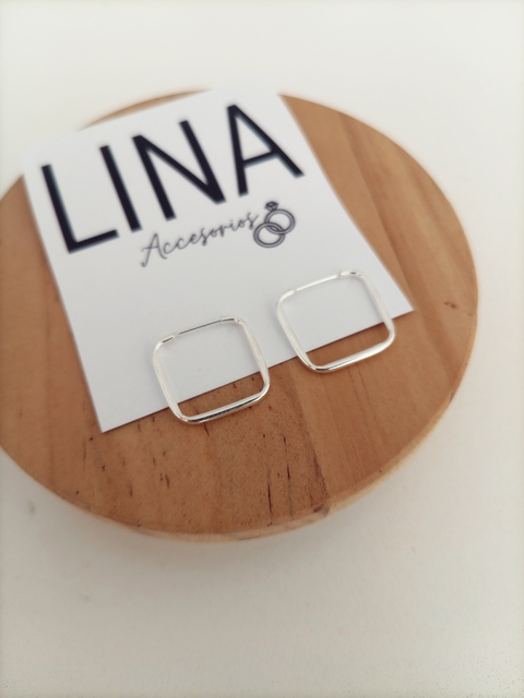 Argollitas Cuadradas