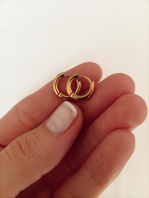 Aros Sara Dorados S (0,8 cm)