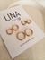 Aros Sara Dorados M (1,2 cm) - comprar online