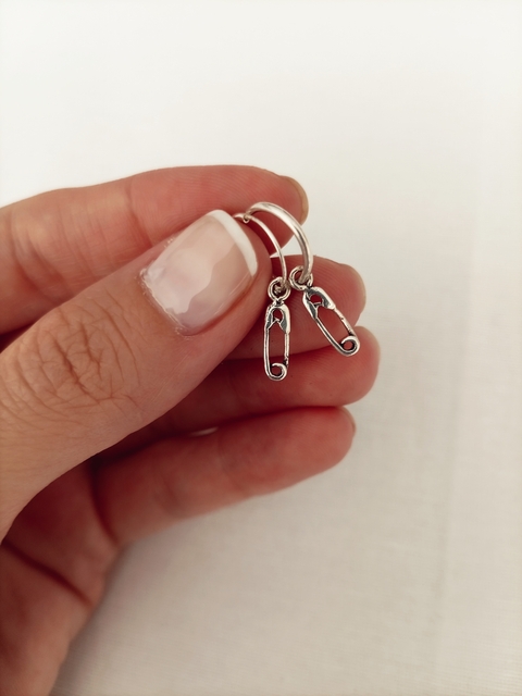 Argollitas Ganchito- (1 cm de diámetro) - comprar online