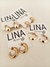 Aros Gold Gota Mini - Lina Accesorios