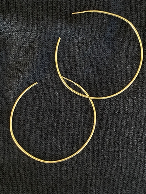 Brinco de Argola Dourado