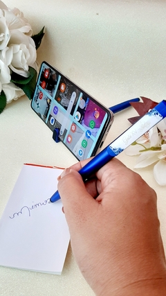 Imagem do 50 Canetas com suporte para celular