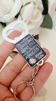 Pacote com 30 Chaveiros abridor de garrafas - Mimos e Fofurices MF
