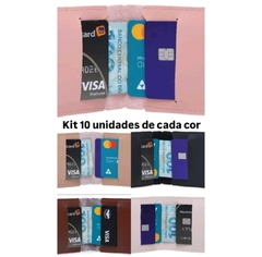 PORTA CARTÃO PERSONALIZADO (PED.MINIMO 10 UNID) - Mimos e Fofurices MF