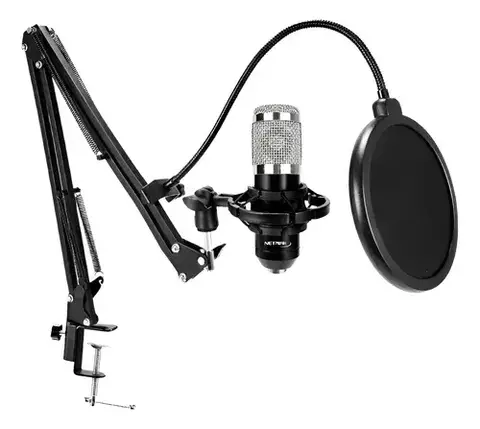 Micrófono streaming Netmak NM-MS790 | Ideal para streaming y podcast - comprar online