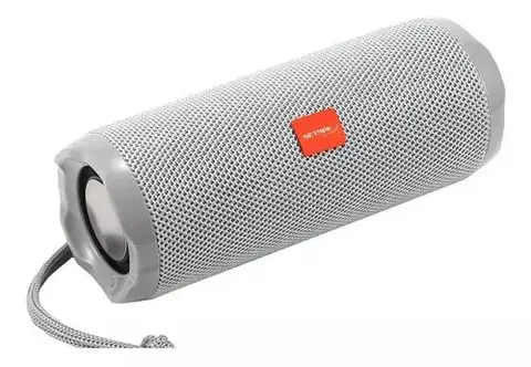 Parlante Netmak NM-Flow-S gris | Bluetooth portátil - comprar online