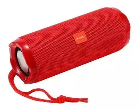 Parlante Netmak NM-Flow-R rojo | Bluetooth portátil - comprar online