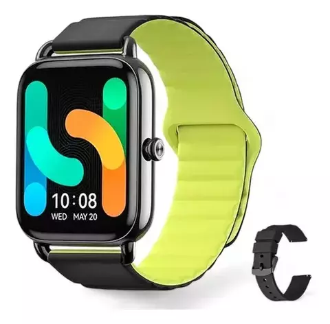 Smartwatch Haylou LS11 RS4 Plus negro | Incluye 2 mallas - comprar online
