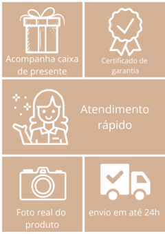 Colar com Pingente relicário de coração - Banhado a Ouro 18K - Rainha das Alianças