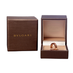 Anel Bvlgari B. Zero 1 de ouro 