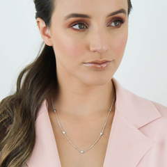 COLAR DE OURO COM DIAMANTES
