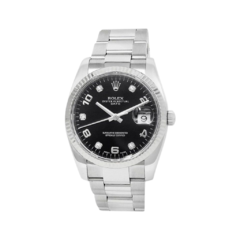 Rolex Oyster Perpetual Date 115234 com diamante