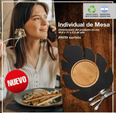 Individual de mesa HOJA. NUVA. ART. #9039 en internet