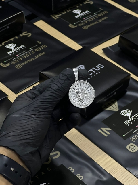 PINGENTE RAIOS SOLARES DE JESUS CRISTO