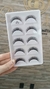 CARTELA CILIOS 5 PARES 3D MZ-08 - comprar online