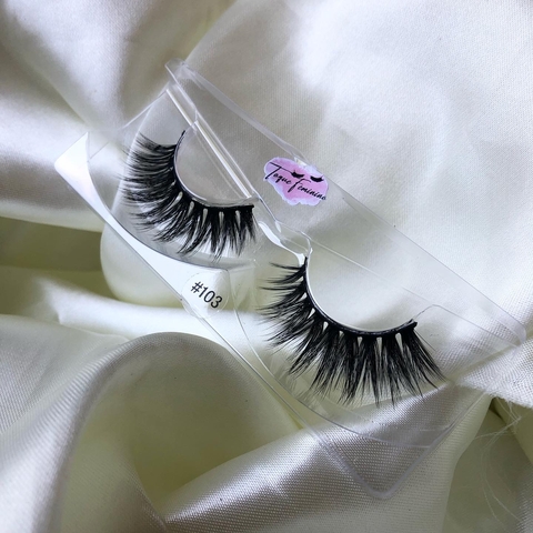 1 Par Cílios Postiços Unitário #103