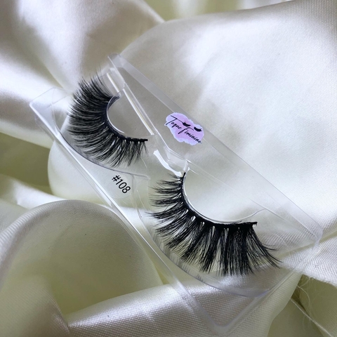1 Par Cílios Postiços Unitário #108