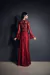 VESTIDO LONGO MANGA LONGA FENDA RENDA ITALIANA - comprar online