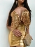 Top em Paete Dourado com corrente - loja online