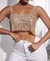 TOP STRASS DOURADO - comprar online