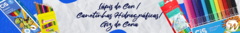 Banner da categoria Lápis de Cor / Canetinhas Hidrográficas / Giz de Cera