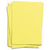 Cartolina Papel Color 50x66 Amarelo, GENERIC