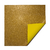 Folha de EVA Glitter Dourado 40 x 48 cm, EVAMAX (Preço por Unidade)