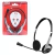 Fone Headset PH-01SL Prata/Preto, C3 PLUS