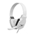 Headphone Gamer com Microfone Branco Retrátil, MULTILASER