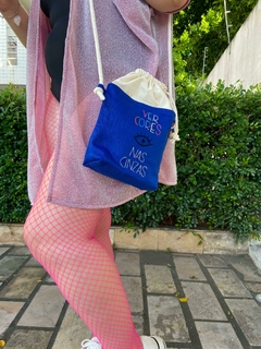 Mini Bolsa VER CORES NAS CINZAS