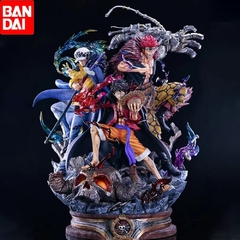 One Piece Anime Action Figure Model, Luffy Eustass, Trafalgar D Water Law, Decor - Dr. Brauch