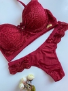Conjunto Lingerie Ellen - Vermelho