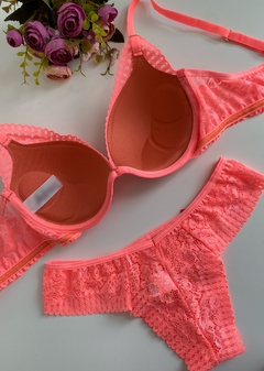 Conjunto Lingerie EU POSSO - Coral - buy online