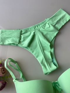 Conjunto Lingerie Carine - Verde Menta - buy online