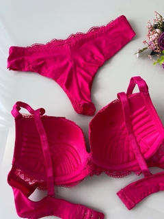 Conjunto Lingerie Helena - Pink - buy online