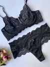 Conjunto Lingerie Nati - Preto