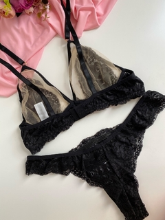 Conjunto Lingerie Vitta - Preto - buy online