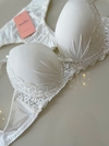 Conjunto Lingerie Maju - Branco