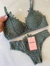 Conjunto Lingerie Cris - Verde