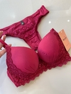 Conjunto Lingerie Maju - Vermelho