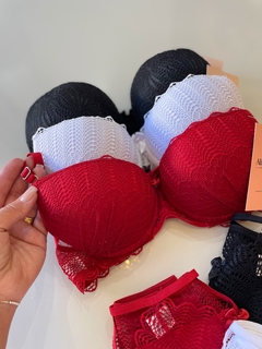 Conjunto Lingerie Juliana - Branco - (cópia) on internet