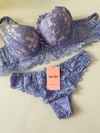 Conjunto Lingerie Celine - Lilás
