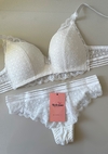 Conjunto Lingerie Bárbara - Branco