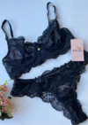 Conjunto Lingerie Isadora - Preto