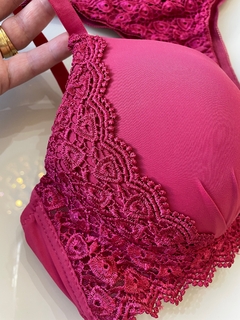 Conjunto Lingerie Maju - Vermelho on internet