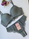 Conjunto Lingerie Manu - Verde on internet